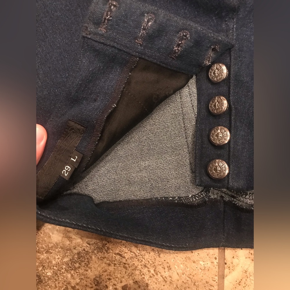 SOLD Chrome Hearts stretch denim - Picture 8 of 12
